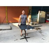 ราคา โต๊ะหินแกรนิตขัดเงา La Grâce ทรงสี่เหลี่ยมจัตุรัส ขาเดี่ยว (มือสอง) (360906202)