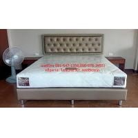ราคา ที่นอนพร้อมเตียงหุ้มหนังเลือกแบบและสีได้ 6 ฟุต 12900 ส่งทั่วประเทศเก็บเงินปลายทาง (มือหนึ่ง) (360904605)
