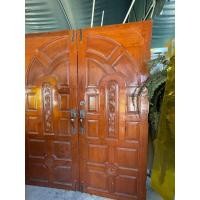 ราคา ประตูไม้สักบานคู่ (มือสอง) (360683628)