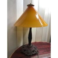 ราคา โคมไฟอัลลอยด์วินเทจโป๊ะแก้ว (มือสอง) (360919279)