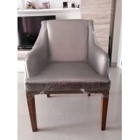 ราคา เก้าอี้โซฟาไม้สักหุ้มหนังเทียม (มือหนึ่ง) (360925615)