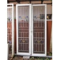 ราคา ประตูเหล็กดัดพร้อมมุ้งลวด ประตูบานเลื่อน (มือสอง) (360922253)