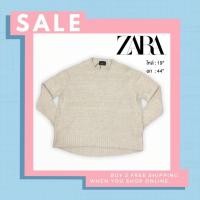 ราคา รอบอก 44” เสื้อไหมพรหมยี่ห้อ Zara (มือสอง) (360912566)