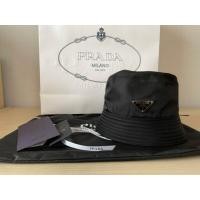 ราคา หมวก Prada bucket ของแท้แน่นอน (มือสอง) (360853476)