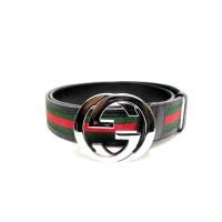 ราคา เข็มขัด Gucci Web belt with Interlocking G sz 100 40 มือ 2 ของแท้ (มือสอง) (360444293)