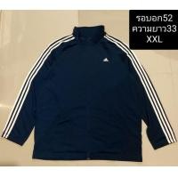 ราคา เสื้อวอร์ม Adidas ซิปหน้า ของแท้ (มือสอง) (360902026)