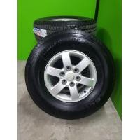 ราคา ล้อแม๊กซ์ pajero ขอบ 16 พร้อมยาง bridgestone ecopia ปี 17 สภาพสวย (มือสอง) (360926322)
