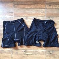 ราคา กางเกงปั่นจักรยาน 2 ตัว 250บาท (มือสอง) (360906378)