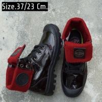 ราคา Palladium Baggy Leather Knit Midnight Red ของแท้พื้นเต็ม (มือสอง) (360874266)
