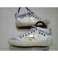 ราคา GGDB Midstar low canvas sneakers made in Italy sz 39 (มือสอง) (360873818)