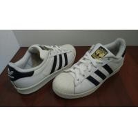 ราคา Adidas Superstar ป้ายทอง size 37.5 (มือสอง) (360905785)