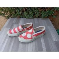 ราคา converse slip-on Japan Edition เบอร์ 5.5 us. 38 Eur. 23.5 jpn (มือสอง) (360922844)