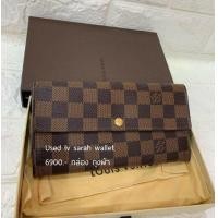 ราคา Used Louis Vuitton Sarah Wallet (มือสอง) (360868623)