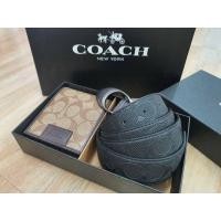 ราคา Coach กระเป๋าสตางค์ผู้ชาย และเข็มขัดชาย เซ็ตนี้คุ้มมาก ๆ ค่ะ เข็มขัดสายสลับใช้ได้ 2 ด้าน อุปกรณ์ครบ ส่งฟรี EMS (มือหนึ่ง) (360866455)