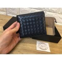 ราคา กระเป๋าตัง Bottega ของแท้ สีNavy Blue (มือสอง) (360894672)