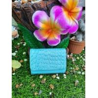 ราคา กระเป๋าสตางค์ใบเล็กสามพับ มือ2 สีเขียวมิ้นท์ (มือสอง) (360890478)