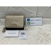 Coach C1825 Small Trifold Wallet In Signature Canvas กระเป๋าสตางค์