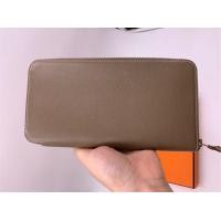 ราคา used Hermes silkin wallet Etoupe (มือสอง) (360871867)