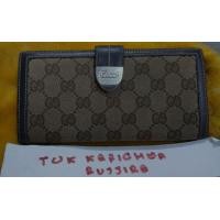 ราคา กระเป๋าสตางค์ใบยาว gucci (มือสอง) (360870648)