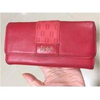 ราคา ขายกระเป๋าสตางค์มือสอง ELLE สีชมพู ราคา 400 บาท รวมส่ง (มือสอง) (360870210)