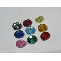 ราคา พลอยนพเก้าcz 8x10มม9สีไฟระยิบสีสวยเข้มสำหรับทำสร้อยข้อมือ (มือหนึ่ง) (345468273)