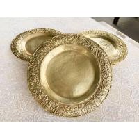 ราคา จานทองเหลืองตีมือโบราณ (มือหนึ่ง) (360919831)