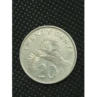 ราคา เหรียญเงิน สิงคโปร์ 20 เซนต์ 1987 (มือหนึ่ง) (360912469)