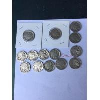 ราคา 5cent buffalo 14เหรียญ (มือสอง) (360914790)