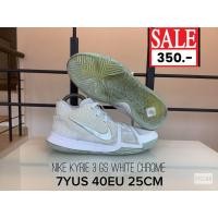 ราคา 7YUS 40EU 25CM รองเท้าบาสเกตบอลไนกี้ไครี่มือสองสภาพดี NO.048 NIKE KYRIE 3 GS WHITE CHROME (มือสอง) (360925789)
