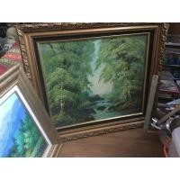 ราคา ขายเหมาภาพวาดสีน้ำมันงานเก่าของต่างประเทศสะสม. (มือสอง) (360875859)