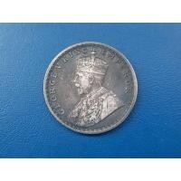 ราคา เหรียญต่างประเทศ ONE RUPEE INDIA เนื้อเงิน ปี 1913 น้ำหนัก 11.7 กรัม๕ (มือสอง) (360906524)