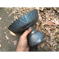 ราคา พานปากหนาม งานเงินโบราณ (มือสอง) (360898114)