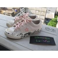 ราคา รองเท้า one star converse sizeเล็ก 20cm 33eu สภาพภายนอกตามรูป ขาย 250 ครับ (มือสอง) (360856852)