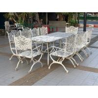 ราคา ชุดสนามอัลลอย6ที่นั่ง และ4ที่นั่ง ต่อรวมกันเป็น10ที่นั่ง เก้าอี้อาร์มแชตัวใหญ่นั่งสบาย โครงสีขาวมาเดิมสีลอกตามอายุ ทำสีใหม่ได้ตามชอบครับ (มือสอง) (360858247)