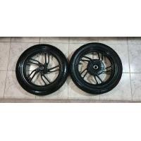 ราคา ล้อแม็กซ์พร้อมยางหน้า-หลัง แท้ติดรถ Honda Click 150 i (มือสอง) (360863411)