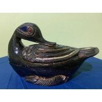 ราคา ตลับไม้สักเก่า รูปเป็ด (มือสอง) (360856337)