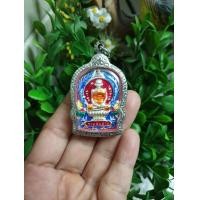 ราคา เหรียญเสมานั่งพาน รุ่นรวยพันล้าน ปี 2555(เนื้อเงินลงยา)นำโชคเมตตามหานิยม หุ้มกรอบสแตนเลส (มือหนึ่ง) (356933224)