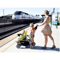 ราคา รถเข็นเด็ก พี่น้อง Joovy รุ่น Caboose Ultralight สีส้ม (มือสอง) (358554093)