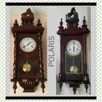 ราคา นาฬิกาไม้แขวนผนังรูปทรงหัวม้า (มือสอง) (360848947)