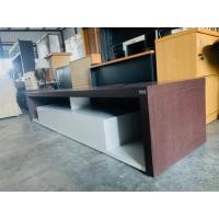 ราคา ชั้นวางทีวี แม็กซิมัส ขนาด 240 ซม. สไตล์โมเดิร์น สีเวงเก้ ตัด ขาว-PHGขาว ชั้นวางทีวีสวยงามโดดเด่น (มือสอง) (360846771)