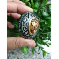 ราคา เบี้ยแก้ลงยาหลวงปู่บุญ วัดกลางบางแก้ว มีกริ่งด้านใน ประกายมุขแวววาว แก้สารพัดโรค แก้สารพัดนึกนำโชคเงินทอง (มือหนึ่ง) (355316507)