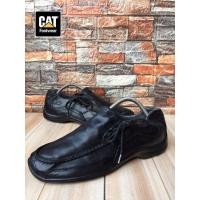 ราคา รองเท้าหนัง CAT Caterpillar มือสองของแท้ สีดำเข้มสวยๆสภาพดีขนาดเบอร์ 43 ยาว 27 ซม. (มือสอง) (360851212)