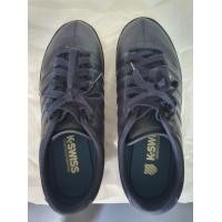 ราคา ขายรองเท้าหนังแท้ K-Swiss สีน้ำเงิน ของเเท้ (มือสอง) (360851615)