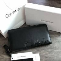 ราคา แท้ Calvin Klein Long Wallet กระเป๋าสตางค์ใบยาวซิปรอบ (มือหนึ่ง) (360855276)