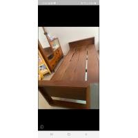 ราคา เตียงไม้สัก3ฟุต (มือสอง) (115132620)