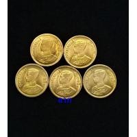 ราคา เหรียญ 10 สตางค์ พ.ศ.2500 สภาพตามรูปของจริง ขายรวมทั้ง 5 เหรียญ (มือหนึ่ง) (360854562)