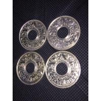 ราคา เหรียญสตางค์รู 10สต. เนื้อเงิน ลายดอกพิกุล (มือหนึ่ง) (360853273)