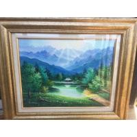 ราคา ขายภาพวาดสีน้ำมันงานเก่าของต่างประเทศสะสม. (มือสอง) (360851848)