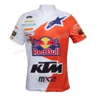 ราคา เสื้อยืดแขนสั้น Redbull Ktm ขาวส้ม (มือหนึ่ง) (360843927)
