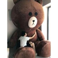 ราคา ตุ๊กตา line brown ขนาด3.5 เมตร โครตใหญ่ (มือหนึ่ง) (340508007)